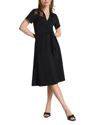 Spanx Spanx AirEssentials Collared Tie Waist Midi Dress