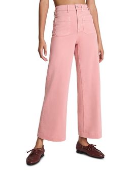 Spanx Spanx Authentic 360 High Rise Cropped Wide Jeans
