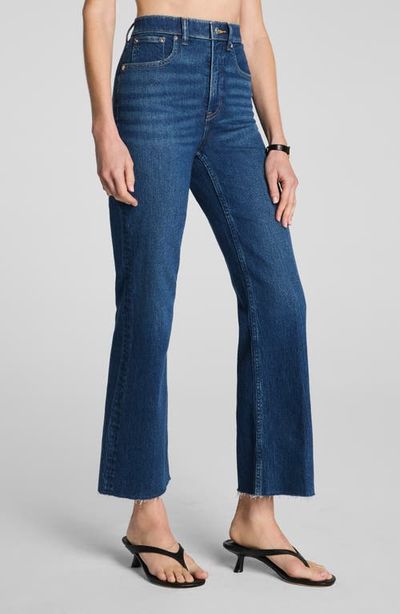 SPANX® SPANX® Raw Hem High Waist Kick Flare Jeans