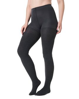 Spanx Spanx Rib Knit Shorty Tights