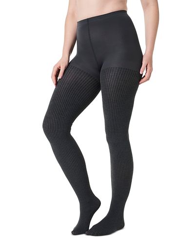 Spanx Spanx Rib Knit Shorty Tights