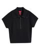 SPANX® SPANX® Rib Short Sleeve Half Zip Pullover - 5