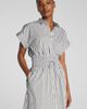 SPANX® SPANX® Smocked Striped Supima Cotton Mini Shirtdress - 3