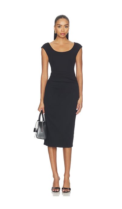 SPANX SPANX Smoothing Jersey Cap Sleeve Scoop Dress