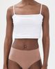 SPANX SPANX Spanx Supersmooth Undie-Tectable Cotton Thong Cafe au Lait - 4