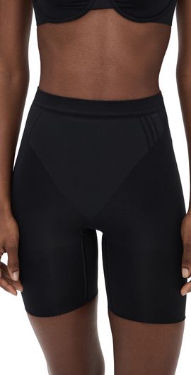 SPANX SPANX SPANXsculpt GoFigure Mid Thigh Shorts Very Black