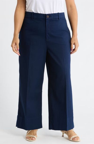 SPANX® SPANX® SPANXsupersmooth™ Crop Wide Leg Stretch Twill Pants
