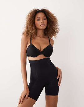 Spanx SPANXsculpt GoFigure high-waisted mid-thigh shorts in black