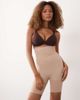 Spanx SPANXsculpt GoFigure high-waisted mid-thigh shorts in chai beige-Neutral - 1