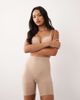 Spanx SPANXsculpt GoFigure mid-thigh shorts in chai beige-Neutral - 1