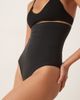 Spanx SPANXsculpt Seamless Power high-waisted thong in black - 1