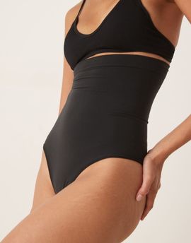 Spanx SPANXsculpt Seamless Power high-waisted thong in black
