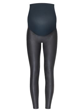 Spanx Women's Mama Maternity Faux Leather Leggings