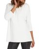 Spanx Women's Perfect Length Three-Quarter Dolman-Sleeve Top - 2