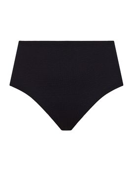 Spanx Women's Pique High-Waist Bikini Bottoms