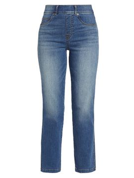 Spanx Women's Straight-Leg Ankle Jeans