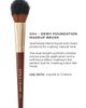 SPECTRUM SPECTRUM Pantherine Dewy Foundation Brush - 2