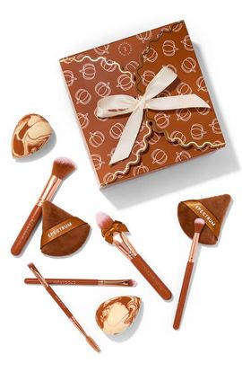 SPECTRUM SPECTRUM Pumpkin Spice 9-Piece Makeup Brush & Sponge Set
