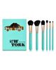 SPECTRUM SPECTRUM The Travel Collection New York Travel Book 6-Piece Makeup Brush Set  - 1