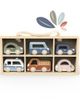 Speedy Monkey Speedy Monkey Car Display case w/ 6 vehicles - 1