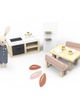 Speedy Monkey Speedy Monkey Doll House Kitchen set w/4 chairs - 1