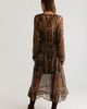 Spell Spell Damask Button Through Midi Dress - 2