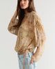 Spell Spell Damask Long Sleeve Blouse - 1