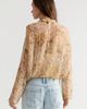 Spell Spell Damask Long Sleeve Blouse - 2