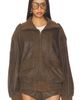 SPELL SPELL Fontaine Leather Bomber Jacket - 2