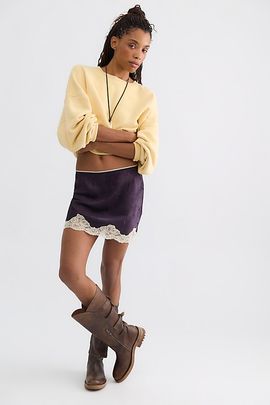 Spell Spell Lasiandra Lace Mini Skirt