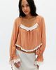Spell Spell Poison Peach Blouse - 1