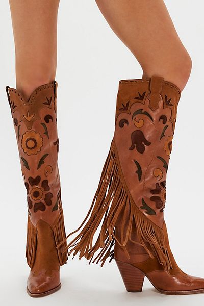 Spell Spell Sannah Fringe Boots