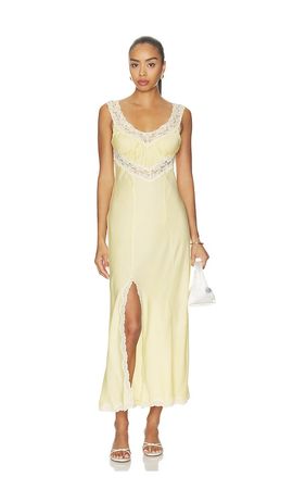SPELL SPELL Vina Lace Slip Dress
