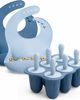 Sperric Sperric Silicone Baby Popsicle Mold with 2 Waterproof Bibs, BPA Free, Freezer Safe, Dishwasher Safe Teething Set - 1