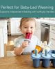Sperric Sperric Silicone Baby Popsicle Mold with 2 Waterproof Bibs, BPA Free, Freezer Safe, Dishwasher Safe Teething Set - 3