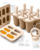 Sperric Sperric Silicone Baby Popsicle Mold with Fruit Feeders and Freezer Tray, BPA Free, Dishwasher Safe, Freezer Safe - 1
