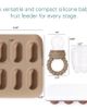 Sperric Sperric Silicone Baby Popsicle Mold with Fruit Feeders and Freezer Tray, BPA Free, Dishwasher Safe, Freezer Safe - 4