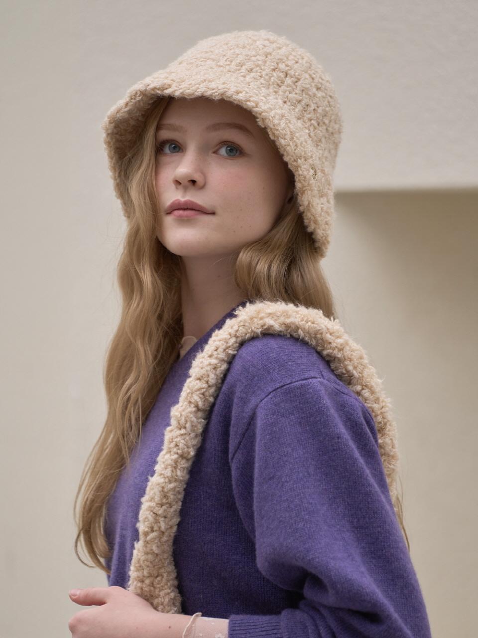 Spicethingsup Loop Bucket Hat_Beige