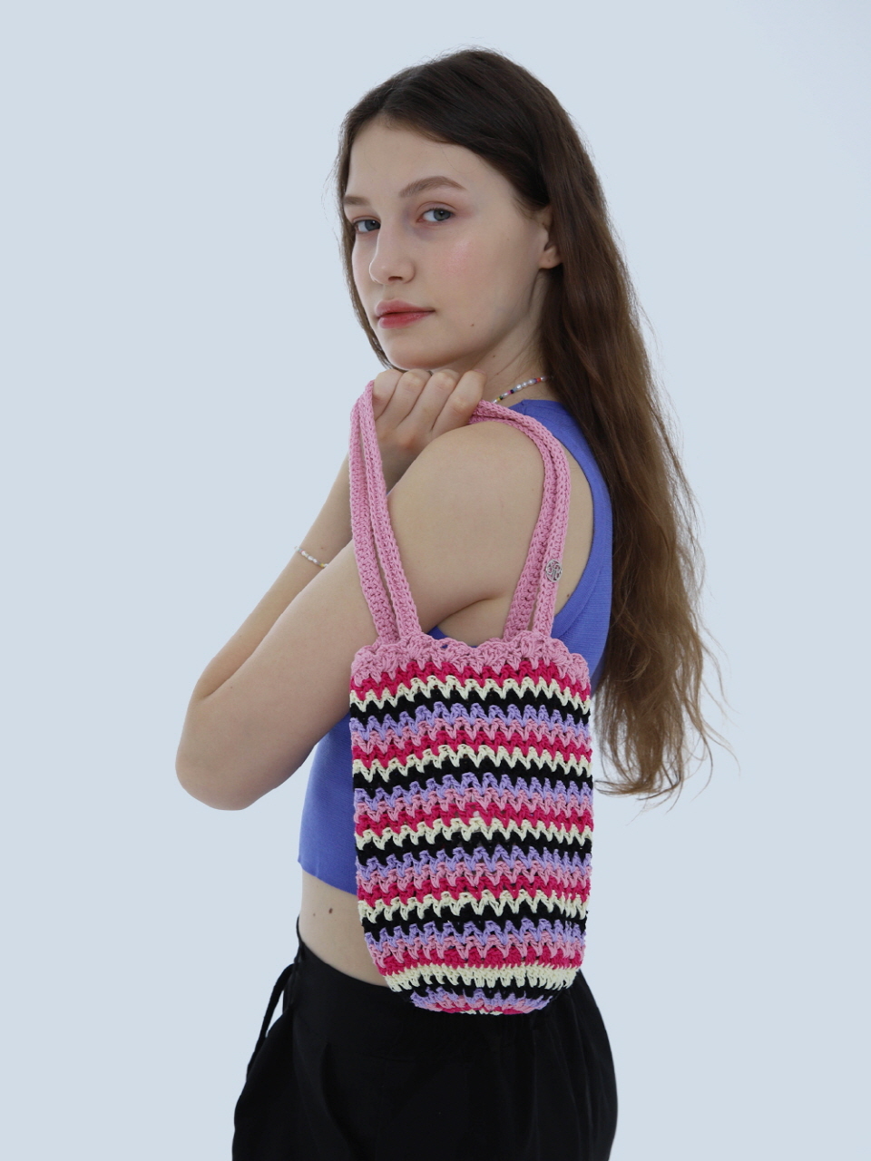 Spicethingsup Mixed Pattern Bag_Pink