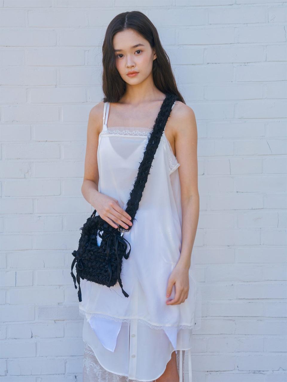 Spicethingsup Mixed Tie Tote Bag_Black