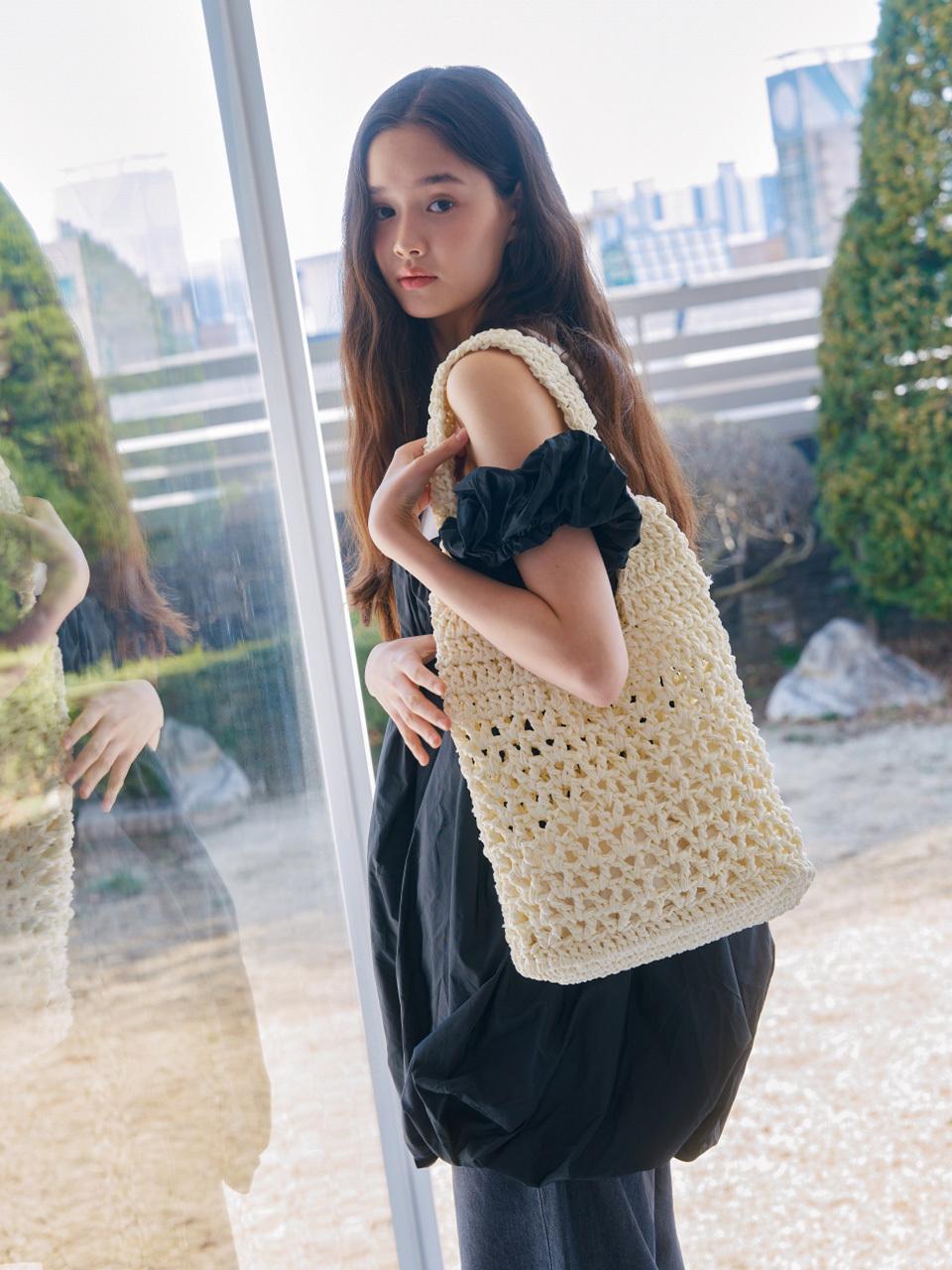 Spicethingsup Raffia Net Bag