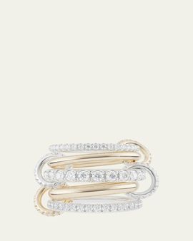Spinelli Kilcollin Alia Yellow and White Gold Diamond Ring