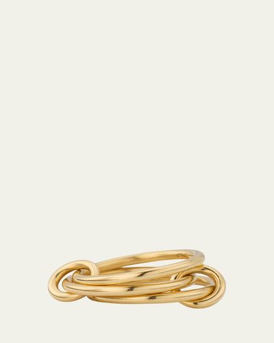 Spinelli Kilcollin Solarium Yellow Gold Three Linked Ring