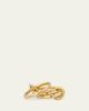 Spinelli Kilcollin Solarium Yellow Gold Three Linked Ring - 3