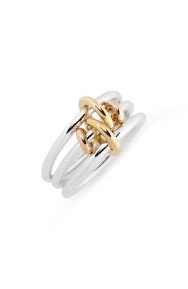 Spinelli Kilcollin Spinelli Kilcollin Acacia SG Mix Linked Rings