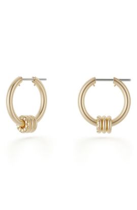 Spinelli Kilcollin Spinelli Kilcollin Ara Diamond Hoop Earrings