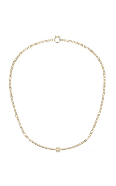 Spinelli Kilcollin Spinelli Kilcollin Gravity 18K Yellow Gold Diamond Necklace Gold OS Gifts For Her
