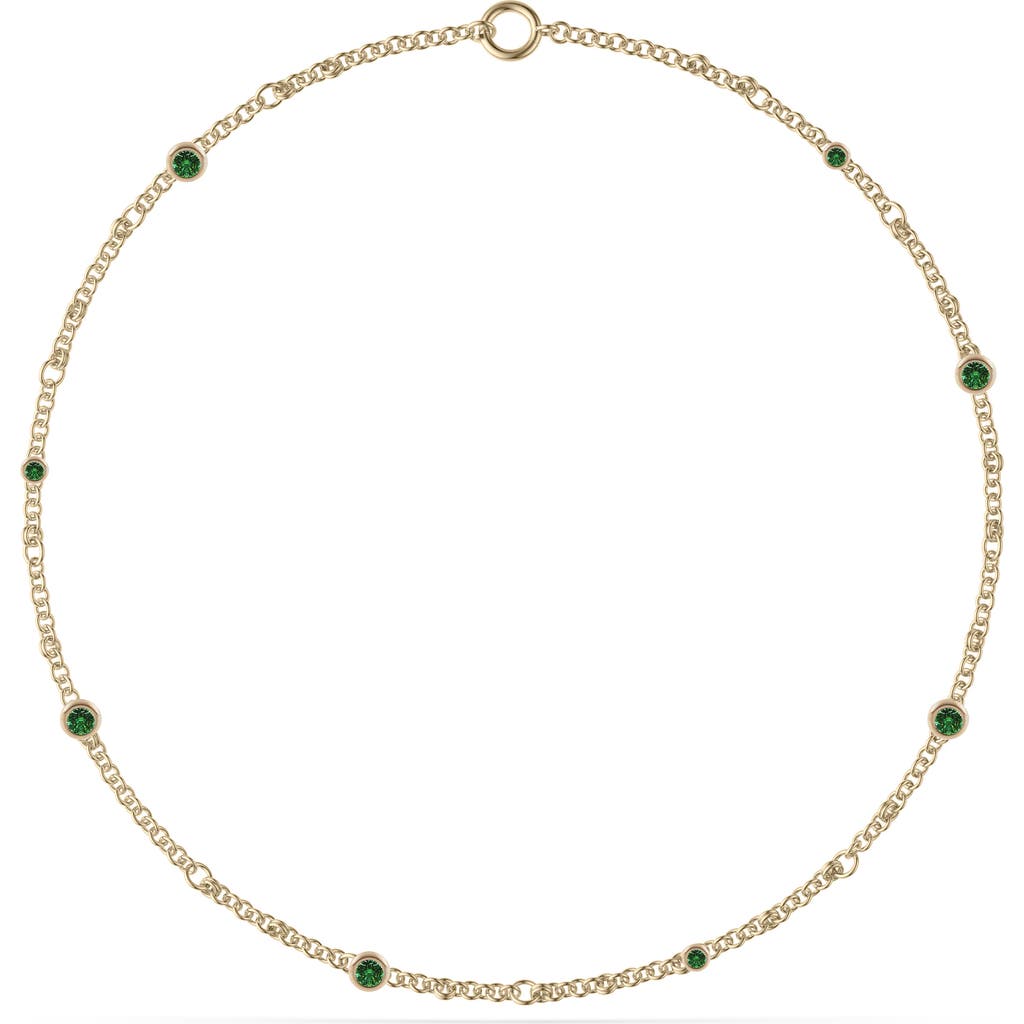 Spinelli Kilcollin Spinelli Kilcollin Gravity Estrella Emerald Station Necklace