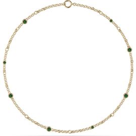 Spinelli Kilcollin Spinelli Kilcollin Gravity Estrella Emerald Station Necklace