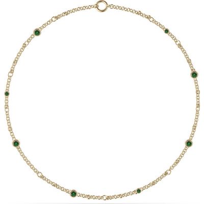 Spinelli Kilcollin Spinelli Kilcollin Gravity Estrella Emerald Station Necklace